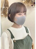 【soso 伊勢田】ミニボブ×ベージュ【横浜/ブリーチ】