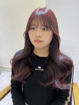 ハピネス 梅田茶屋町店(HAPPINESS) 韓国くびれロング レイヤーオルチャン小顔前髪 艶髪