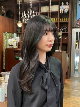 メロン 恵比寿(MERON) うる艶ヘア×ダークグレージュ