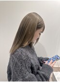 オリーブベージュグレージュブリーチカラーくすみカラー