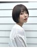 【低刺激×補修】カット＋オーガニックカラー＋5ステップトリートメント