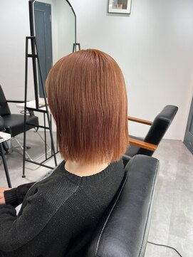 ポリッシュヘアーメイク 金町店(POLISH hair make) オレンジベージュ