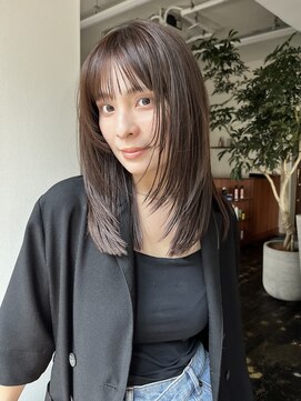 ガーランドギンザ(Garland Ginza) シースルーバング顔まわりレイヤー