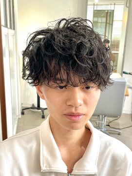 メゾン(Maison) ローレイヤーゆる波シャドウパーマ