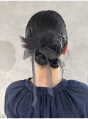 【藤沢/辻堂】カチモリヘア/シニヨンアレンジ/ヘアセット