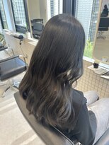 ヌーヴェル(nouvelle)&nbsp;ダークグレージュ×ロング