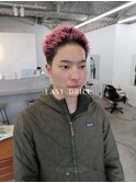 【easy drill】 イージーパーマ+カット+ブリーチ+オンカラー