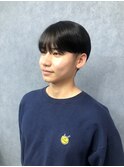 マッシュ×黒髪