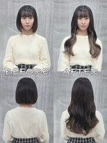 リップ 大阪本店(LIP)&nbsp;【レミー100%最高級人毛/ロング】シールエクステ70枚+カラー