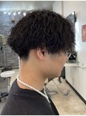 栃木メンズ波巻きスパイラルパーマシャドウパーマツイストパーマ