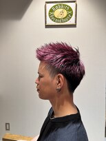 ラビッツセカンドハウス(Rabbits Second house)&nbsp;刈り上げアップバングショート#ツーブロック