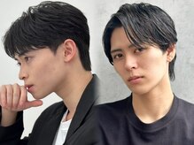 ビジネスシーン向け！目にかからない長さの「曲がる縮毛矯正」清潔感◎爽やかさUP！縮毛矯正/池袋