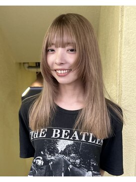 ローレン(LOREN) ミディアムヘア/デザインカラー/フェイスフレーミング/栄/久屋