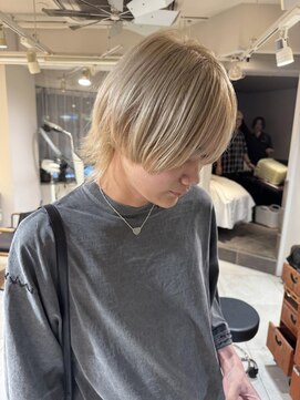 キャンバス バイ ネオリーブ 横浜西口(Canvas by neo.) 横浜★メンズハイトーンケアブリーチ