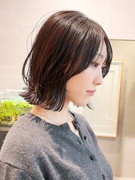 キミトヘアデザインアンドスパ(Kimito Hair design&spa) くびれボブ/髪質改善/艶髪/30代/40代/小顔/武蔵小杉/大人ボブ