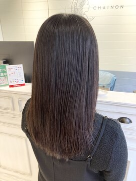 シェノン 赤羽店(CHAINON) 乾かしただけでまとまる髪質改善ストレートパーマ赤羽2025時短