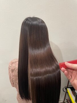 髪質改善美髪ストレート