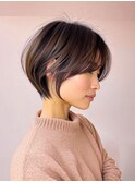 miiナチュラルワンカールマッシュショート