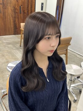 マジコ 表参道店(Magico) 小顔顔まわりカット/ブリーチなしグレージュ