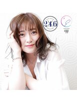 ヘアデザインサロン246&nbsp;レディースカット/ピンクブラウン/韓国スタイル/髪質改善