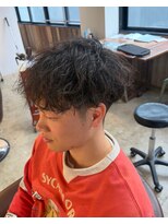 ビハインドザカーテン(BEHIND THE CURTAIN)&nbsp;【スタイリングを楽に】癖毛風パーマ