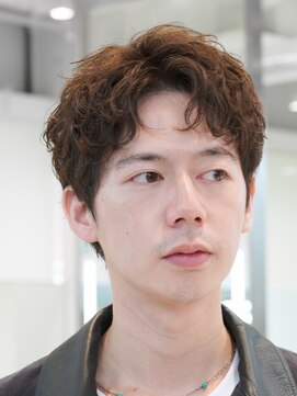 レタッチバイフィフス(RETOUCH by fifth) 原宿メンズパーマルーズショートアクティブショートツイスパ緩め
