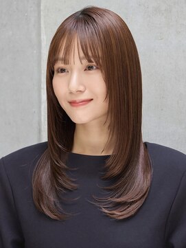 モードケイズ エミュー(MODE K's eau) 30代40代大人可愛いレイヤー似合わせ小顔カット摂津本山