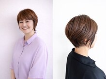 高木薫＊大人女性の髪のお悩みに寄り添う、やわらかいショートスタイル