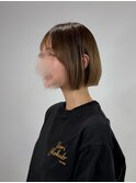 鎌倉大人ショートボブ顔回りレイヤーカットくびれショート30代