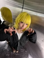 Nuuk 立川 ケアブリーチ/ハイトーン/ブリーチ【ヌーク】&nbsp;ミルクティーブロンド/ケアブリーチ/レイヤーカット/立川/立川駅