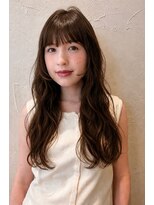 ベル 表参道店(Belle) ナチュラルロングレイヤー × チョコブラウン【山口理聖】