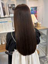 コレクティブワーク 表参道 渋谷(COLLECTIVE WORK)&nbsp;艶感抜群◎ショコラブラウンカラー[ヘアマゼラン/レイヤーカット