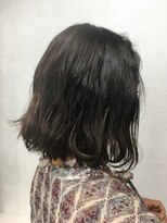 アンク クロス 池袋北口店(ANKHCROSS)&nbsp;《アンククロス田中由紀》イルミナグレージュ×切りっぱなしボブ