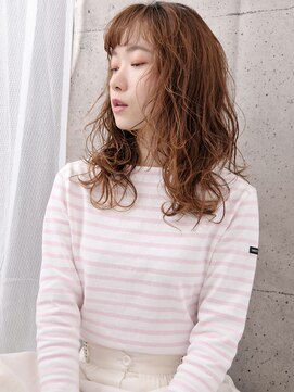 ネオリーブカフ 鶴ヶ峰店(Neolive caff) 3Dカラー【neolive/鶴ヶ峰】柔らか デジタルパーマ ブラウン