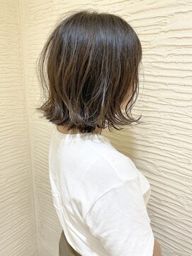 モリオ フロム ロンドン サッポロファクトリー店(morio FROM LONDON) 【morio】札幌ボブ　ゆるふわ外ハネボブ