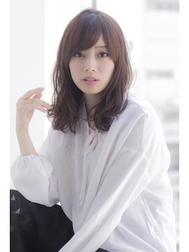 ラフ フロム ガーデン(Laf from GARDEN) 【寺尾拓巳】大人かわいい低温デジタルパーマレイヤーミディアム