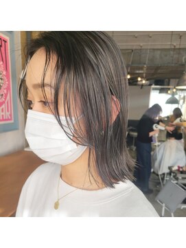 キーン 立川店(keen) 【keen×武田】ハイライト×華奢見えミディ