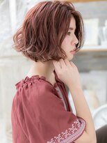 モッズヘア 上尾西口店(mod's hair)&nbsp;★センターパートこなれヘアくせ毛風ボブパーマ20代30代40代★8!