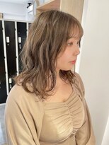 ミーナ バイ アーバン(Meena by urban.)&nbsp;【ANNEXハザマ】ワンブリーチ×ミルクティアッシュベージュ