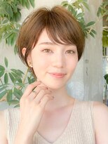 ロビー 表参道(ROBBY)&nbsp;前髪ありひし型ショート/美シルエット/30代40代50代