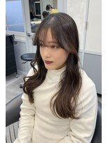 ロンドアヴァントゥス 池袋(Lond aventus)&nbsp;ショコラベージュ韓国ミディアムヘア