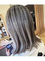 ヘアーコレット(hair Colet)&nbsp;ホワイトベージュエアータッチバレイヤージュ