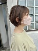 くびれショート_ニュアンスパーマ