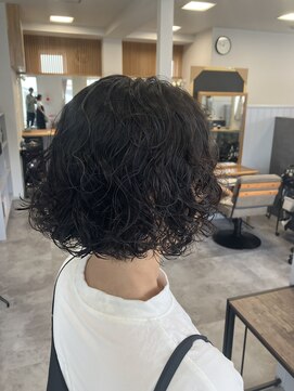 リト 天王寺阿倍野店(Retto:) レイヤーボブ×パーマ