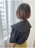 ショートボブ/マルチボブ/ニュアンスカラー/30代/40代/50代