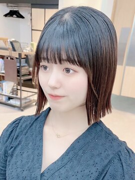 ネオリーブ クーロ(Neolive curro) 小顔タッセルボブ×美髪[ぱつっとボブ/縮毛矯正/横浜韓国]