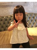 キッズカット　女の子