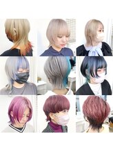 シャルティア(SHALLTIA)&nbsp;ウルフカットデザインカラー