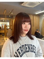 ミー(mii)&nbsp;【mii】チェリーブラウン/顔まわりレイヤー