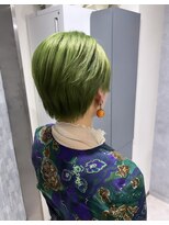 グラッジ 池袋(GLADGE)&nbsp;ショート×ライムグリーン